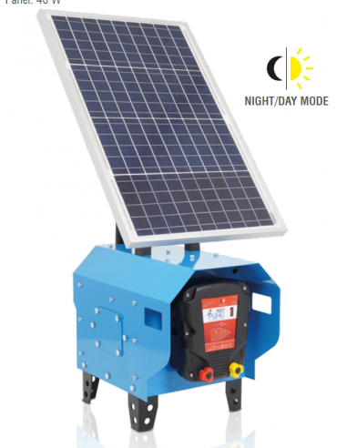 Sistem compact gard electric PUHU (4 joule) (40 W panou solar)