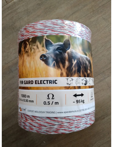 Fir gard electric 1000 m – 95 kg, 0.5 Ω/m