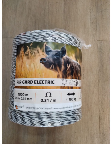 Fir gard electric 1000 m – 100 kg, 0.31 Ω/m